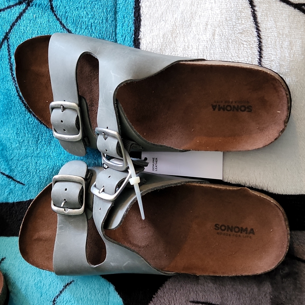 leather sandals